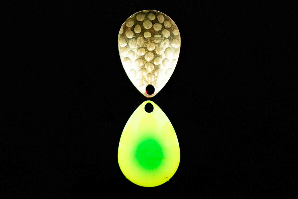 #3 Colorado "Light Bulb w/Glitter" Spinner Blade (single blade)
