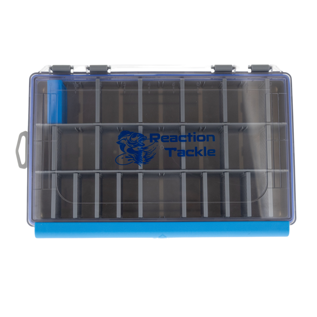 Reaction Tackle Ultra Elite Tackle Tray- Water Resistant with Single Clip Design - New