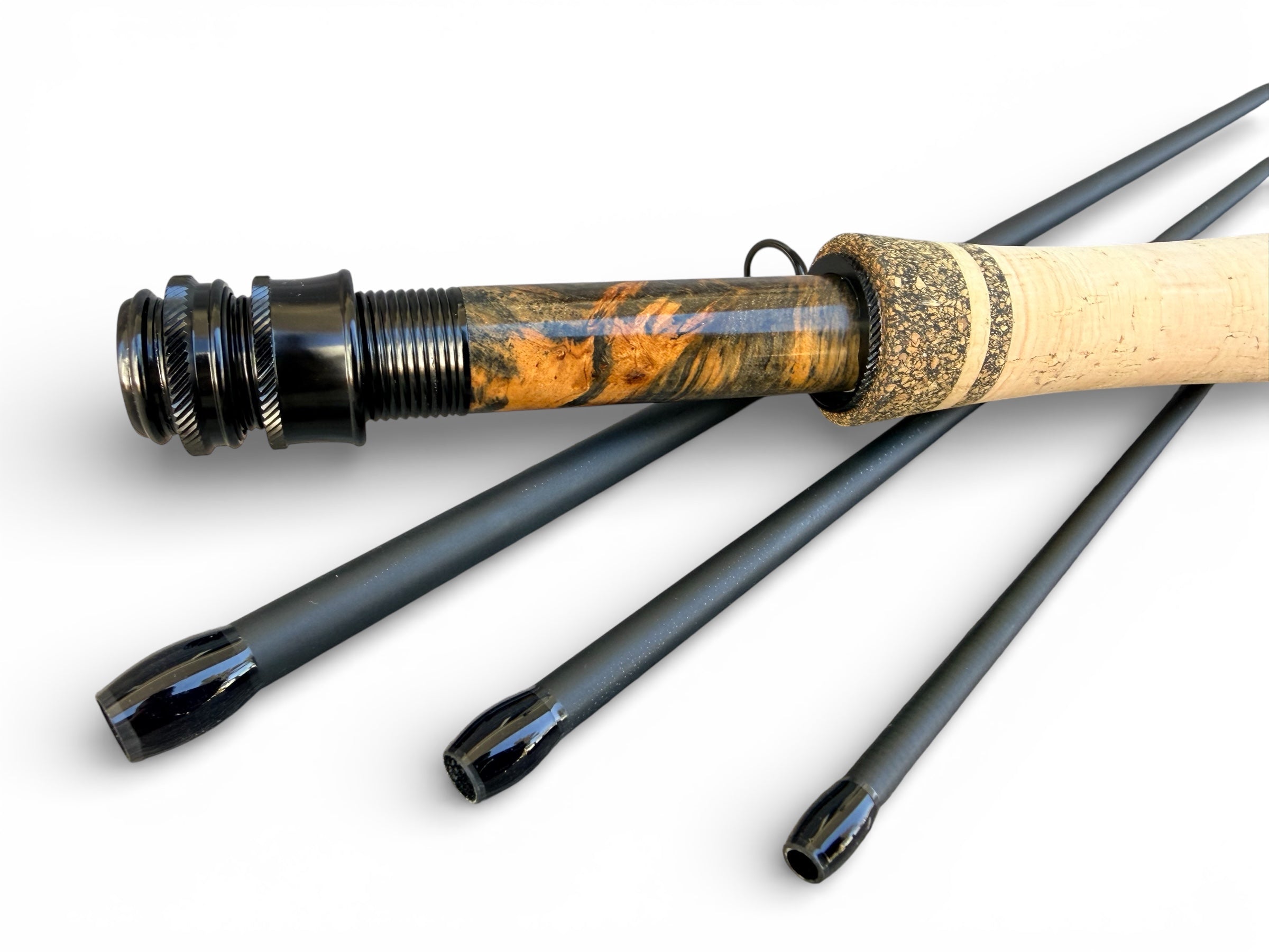 Tidewater Virtue 5wt 9ft - Black Burl X Blackout