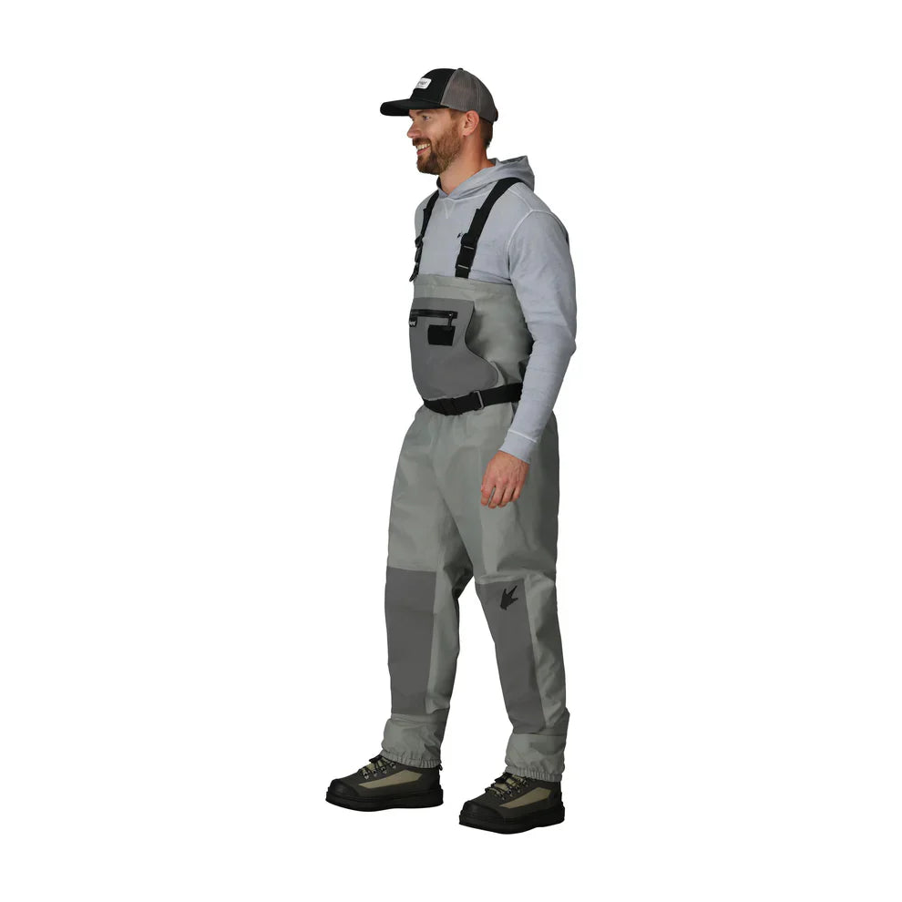 Men's Stout Hellbender PRO SF Chest Wader | Gray