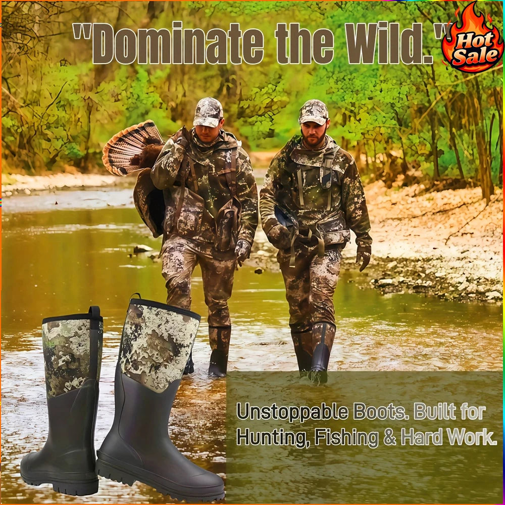 Baseline Men's Rubber Hunting Boots