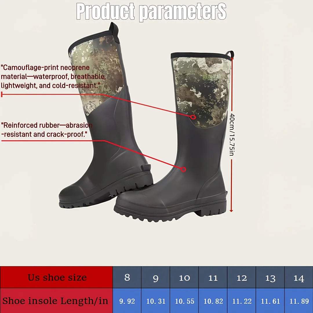 Baseline Men's Rubber Hunting Boots