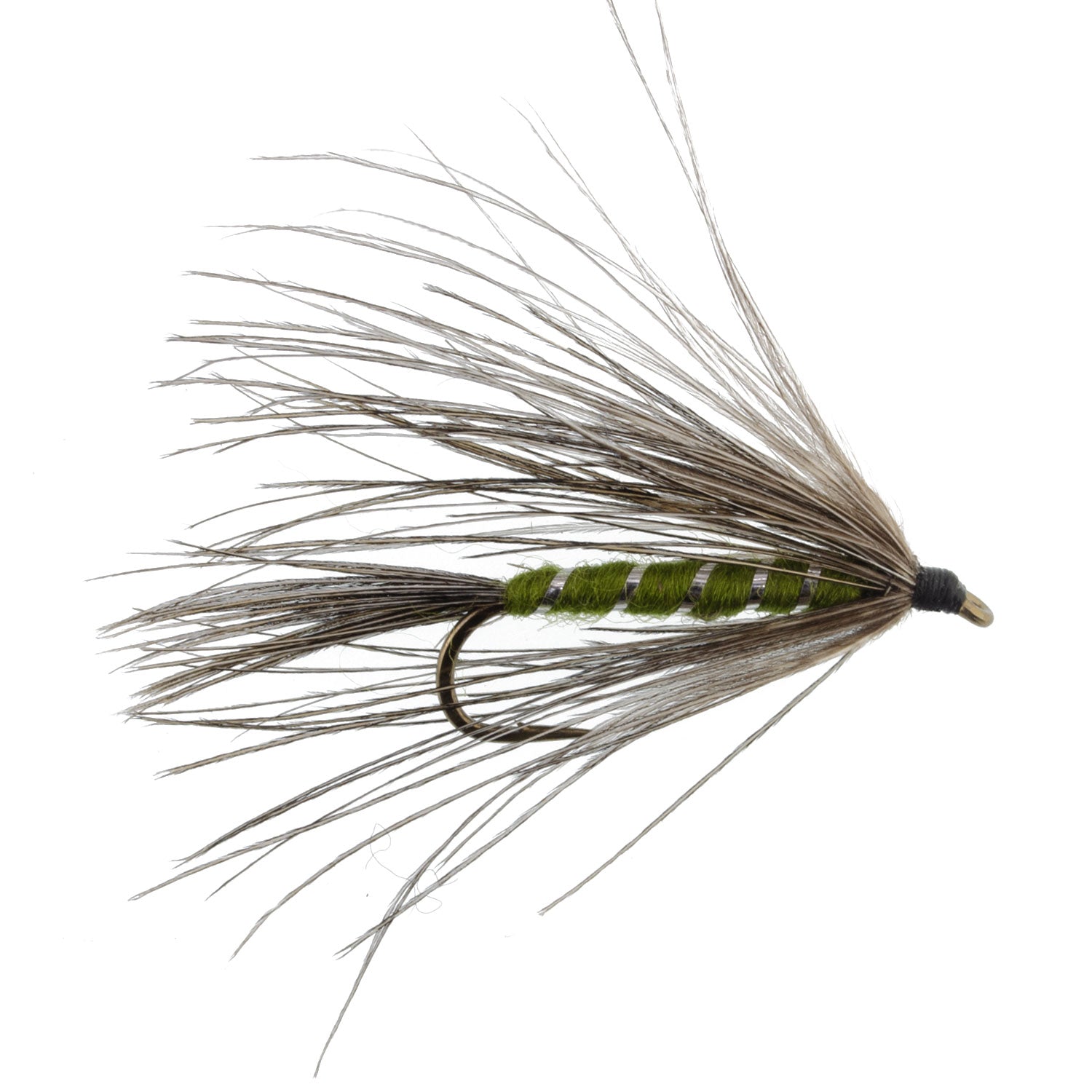 Carey Special Soft Hackle Grouse Fall Swinging Assortment - 12 Flies 4 Colors Hook Size 10