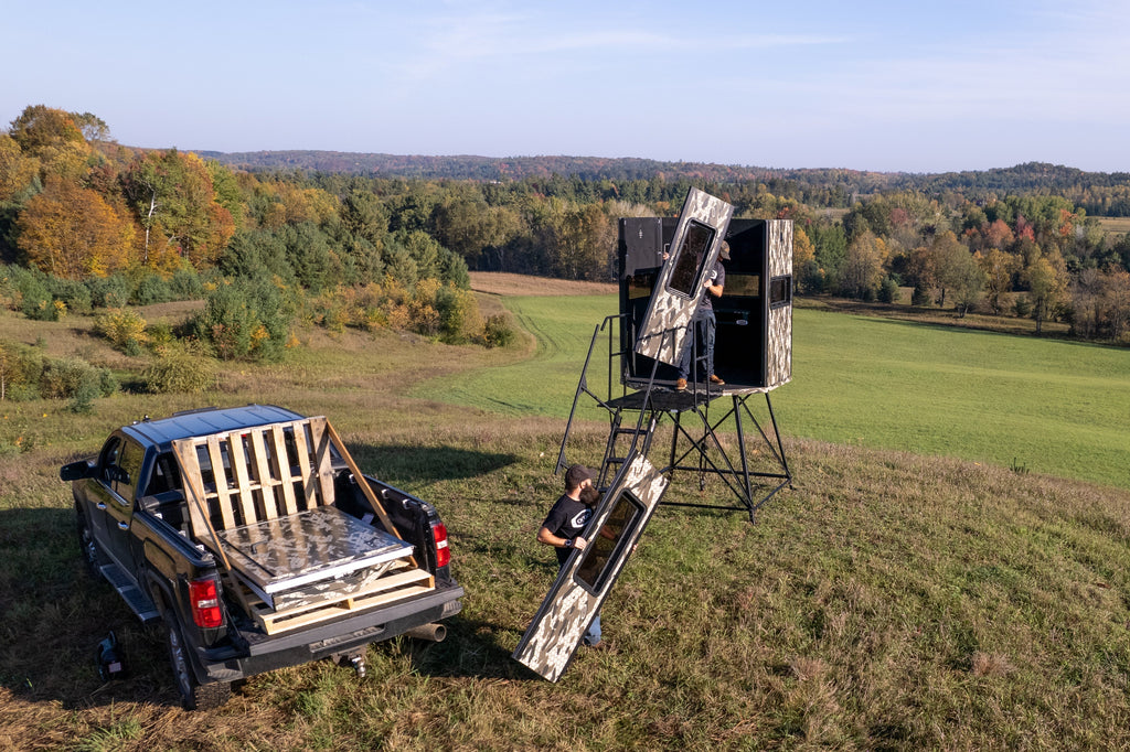 Orion 68T - Modular Deer Hunting Blind with Tinted Windows
