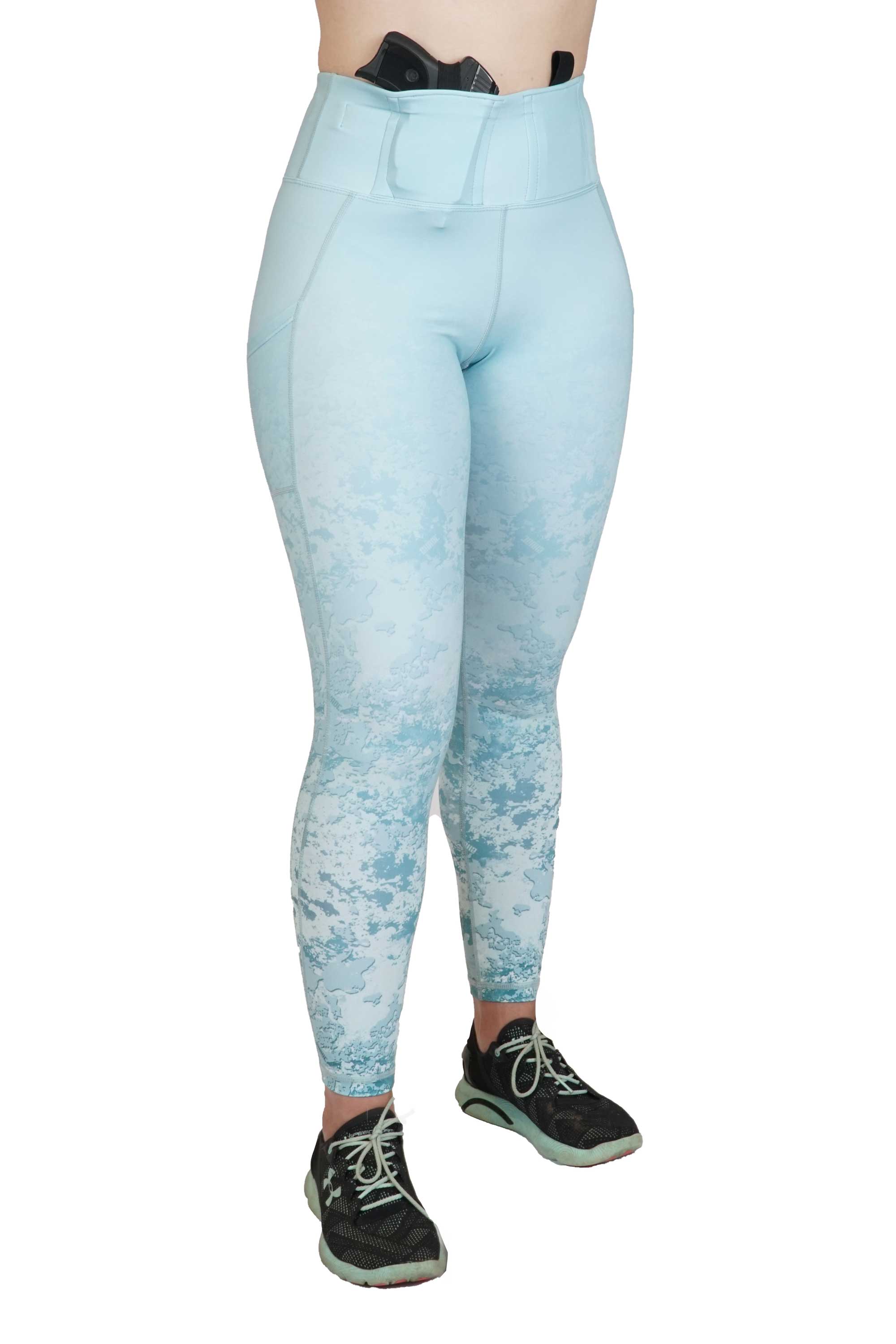 Eclipse Concealed Carry Legging | Mint Shade