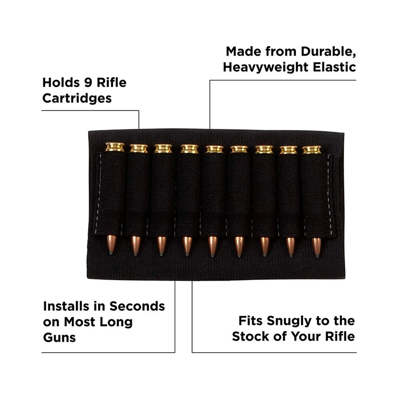 Zacoma 9 Hole Buttstock Ammo Holder