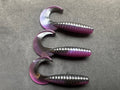 4" "Purple Reaper" Curly Tail (12 Pack)