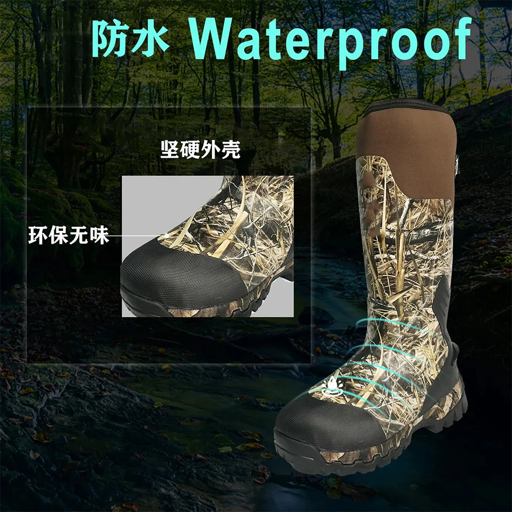 DualCover Premium Men’s Rubber Hunting Boots
