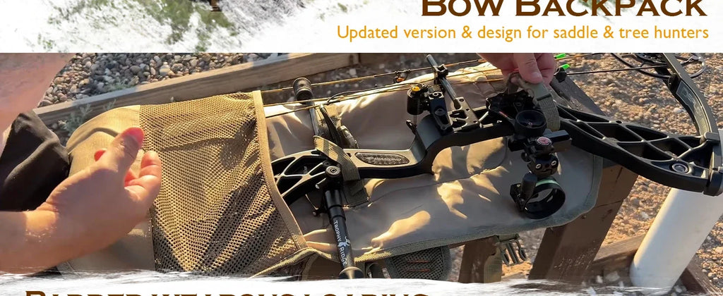Bow Hunting Backpack & Tree Saddle Back Pack with Bow Holder