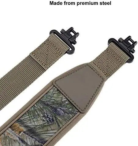 Two Point Rifle Gun Sling With Swivels
