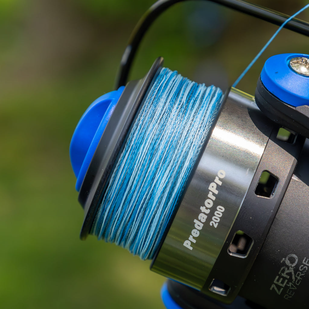 Reaction Tackle BRAIDED IN THE USA Fishing Line- 8X- NEW