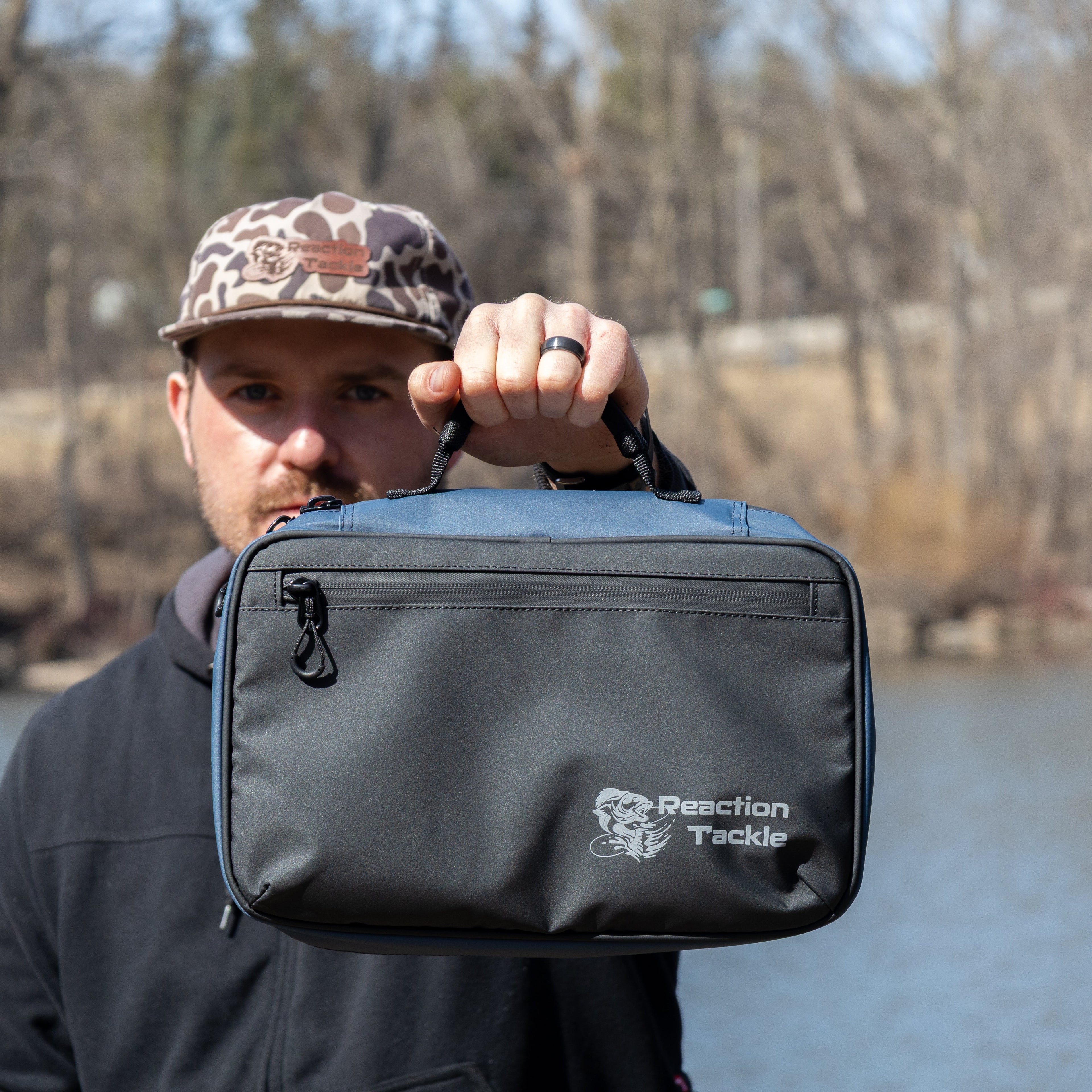 Reaction Tackle Splash Proof Bait Binder and Tackle Storage - New
