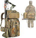 Bow Hunting Backpack & Tree Saddle Back Pack with Bow Holder