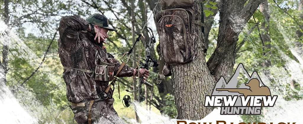 Bow Hunting Backpack & Tree Saddle Back Pack with Bow Holder