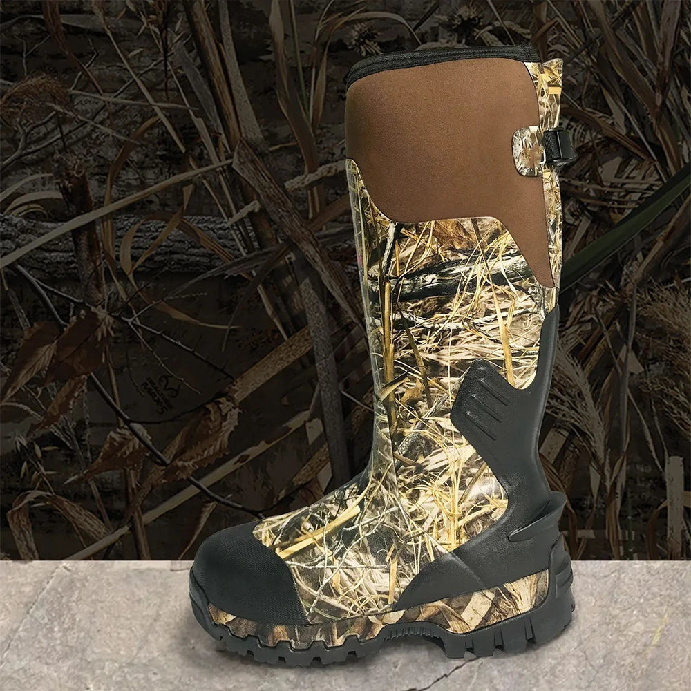 DualCover Premium Men’s Rubber Hunting Boots