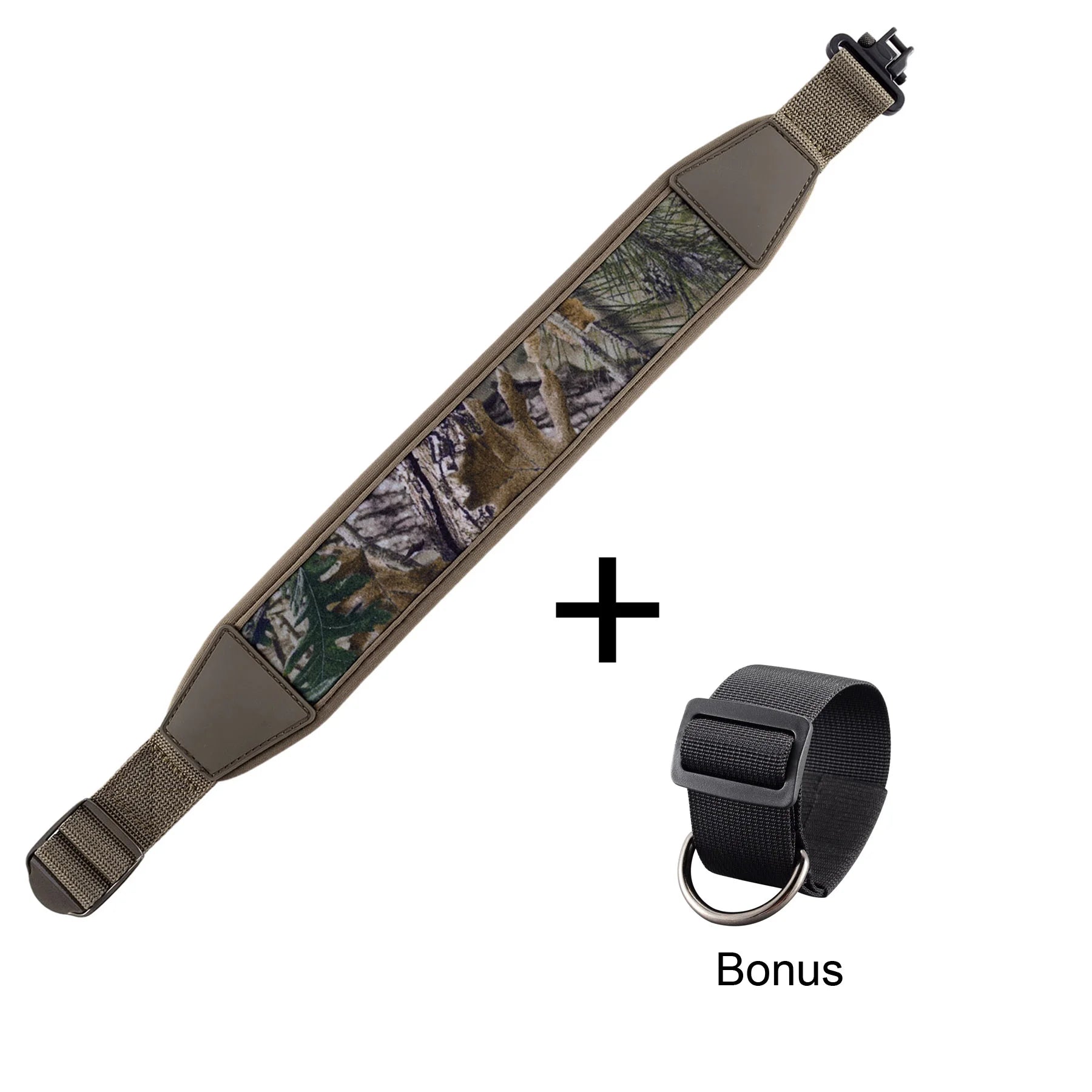 Two Point Rifle Gun Sling With Swivels