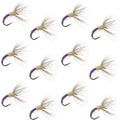 Grave Digger Sakasa Kebari - 12 Tenkara Flies - Size 12