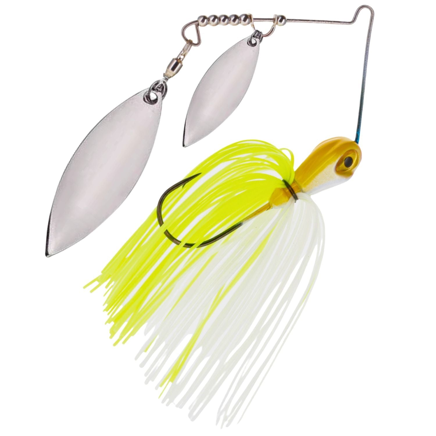 Reaction Tackle Tungsten Double Willow Blade Spinnerbait Jigs (2-Pack) - New
