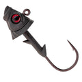 Reaction Tackle 97% Pure Tungsten Swimbait Jig with Realistic Fish Head- 5-PACK - New