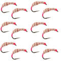 Utah Killer Bug - 12 Tenkara Flies - Size 14
