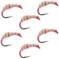 Utah Killer Bug - 6 Tenkara Flies - Size 12