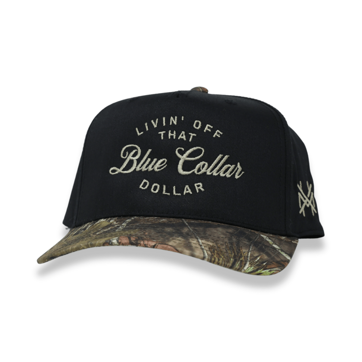 Blue Collar Dollar Trucker Hat - Snapback Workwear Cap