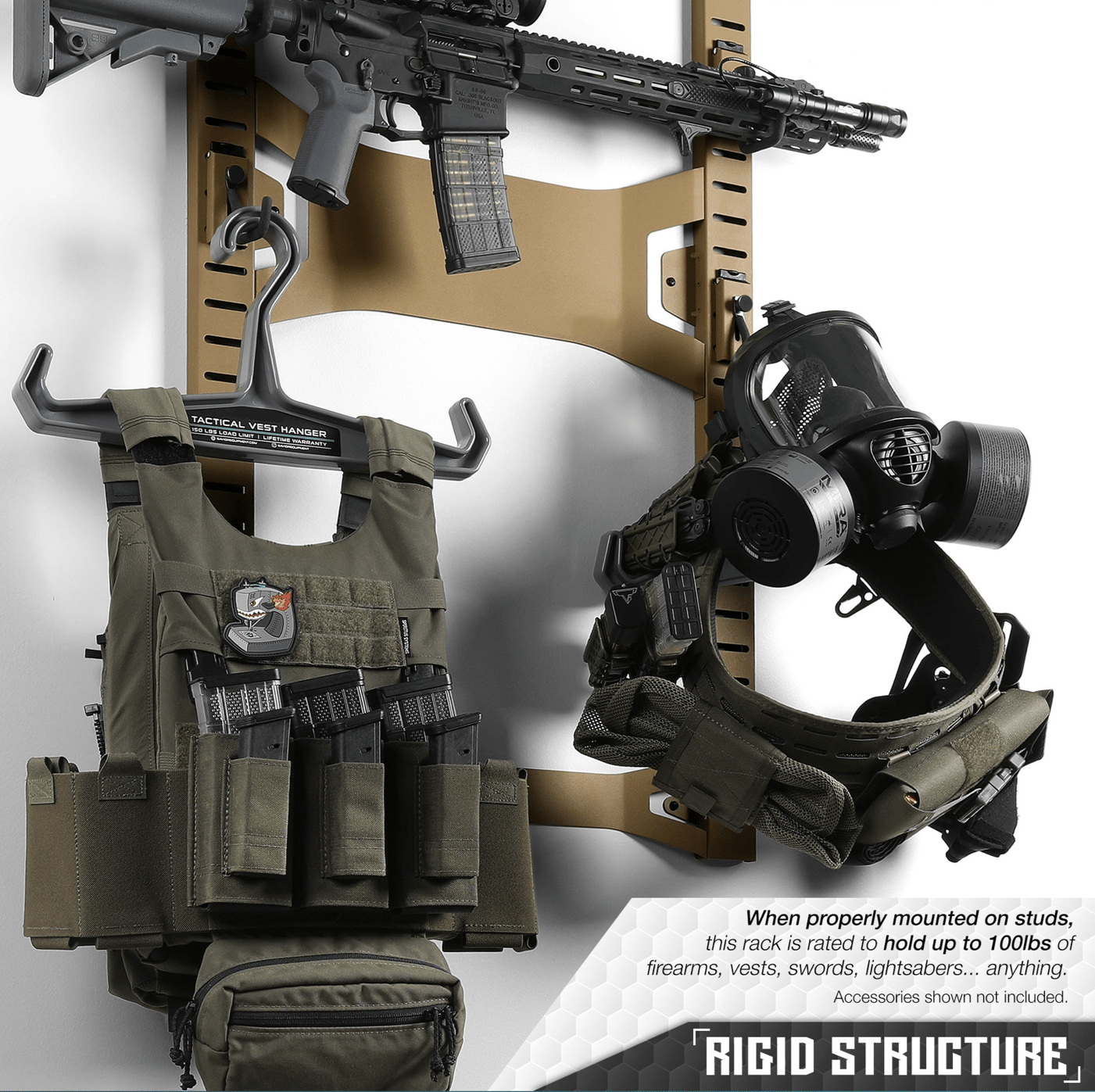 Horizontal Wall Rack