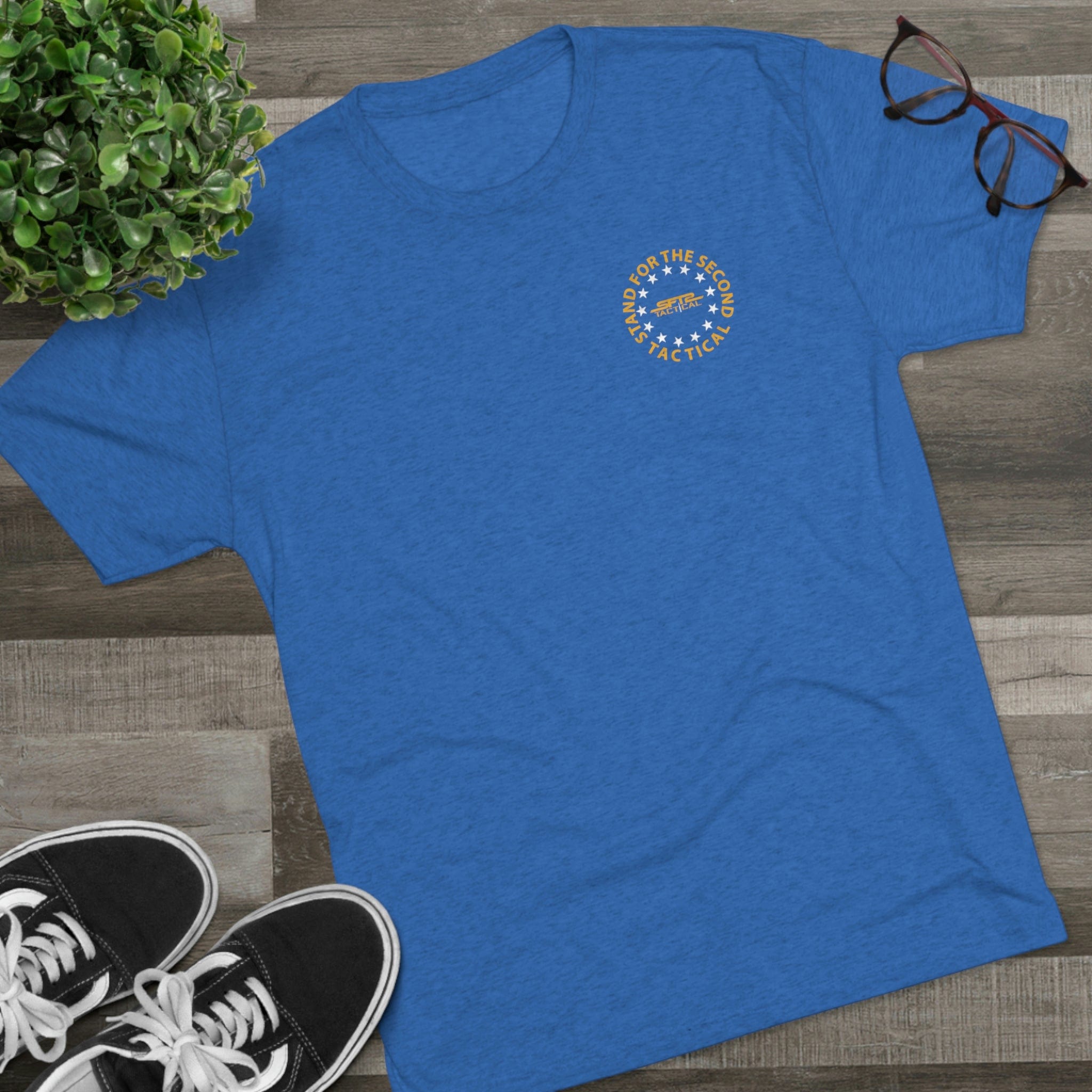 Don't Tread On Me Tri-Blend Crew Tee