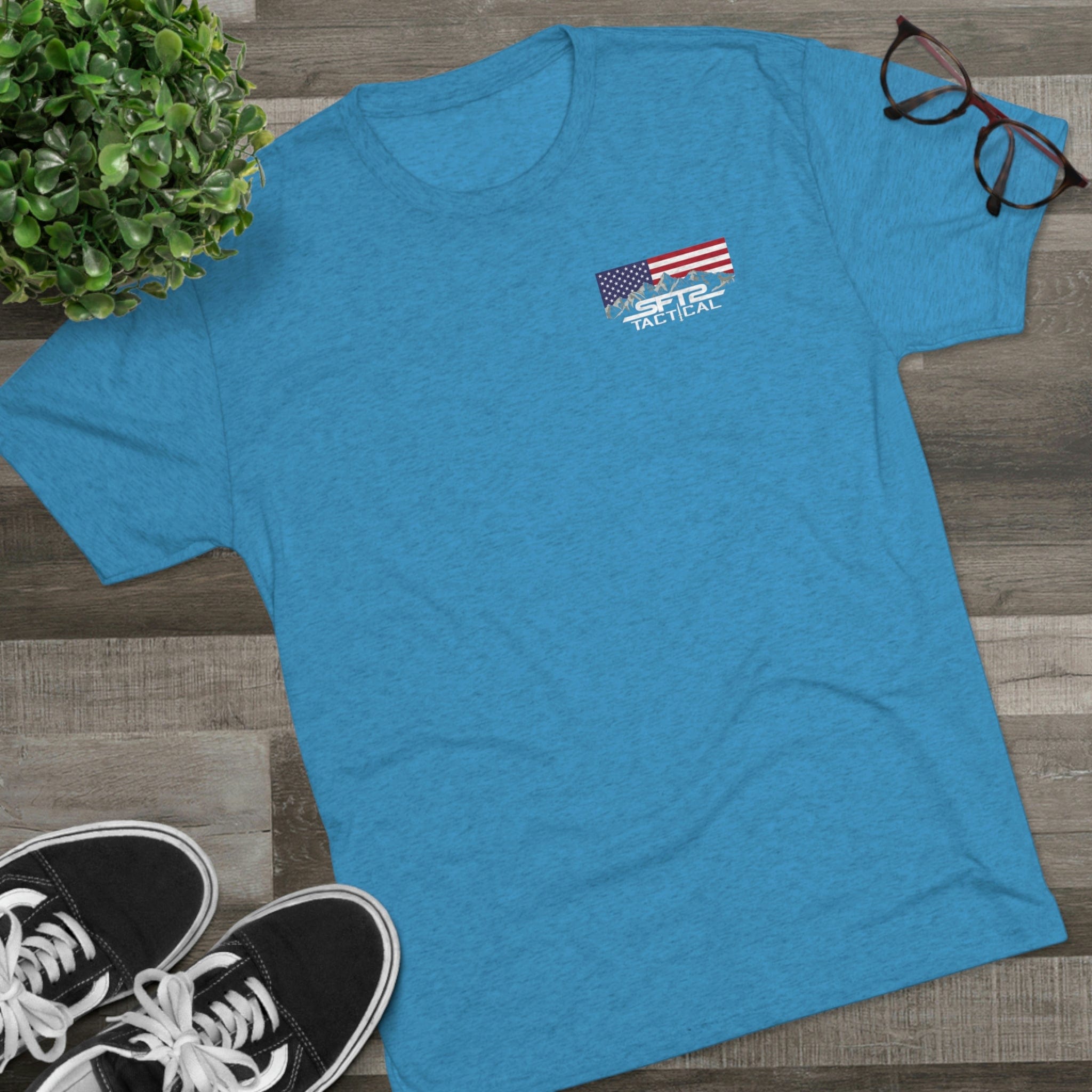 Over My Dead Body -  Tri-Blend Crew Tee