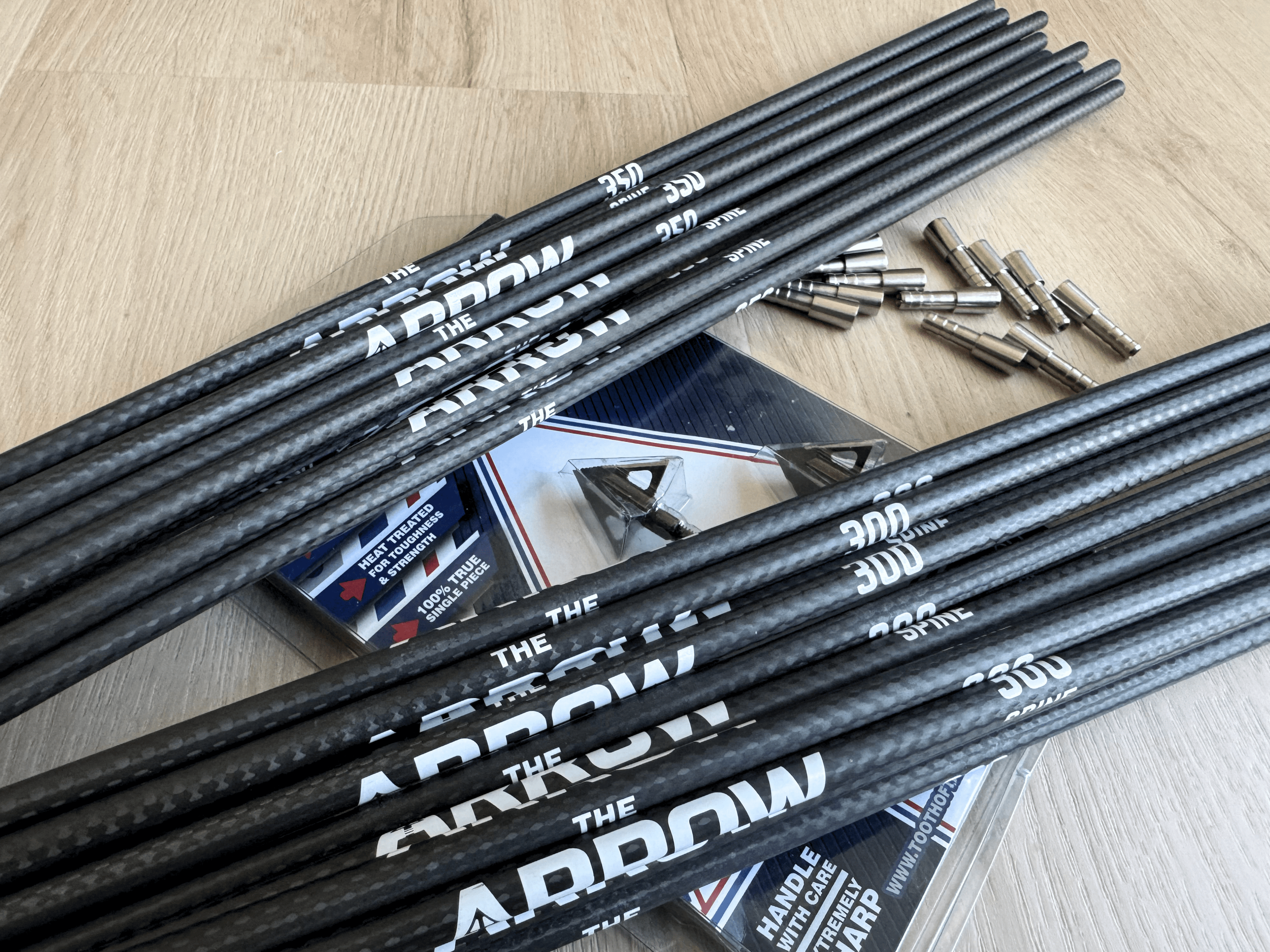 TOTA | Fletched Hunting Arrows | The Arrow | .204”