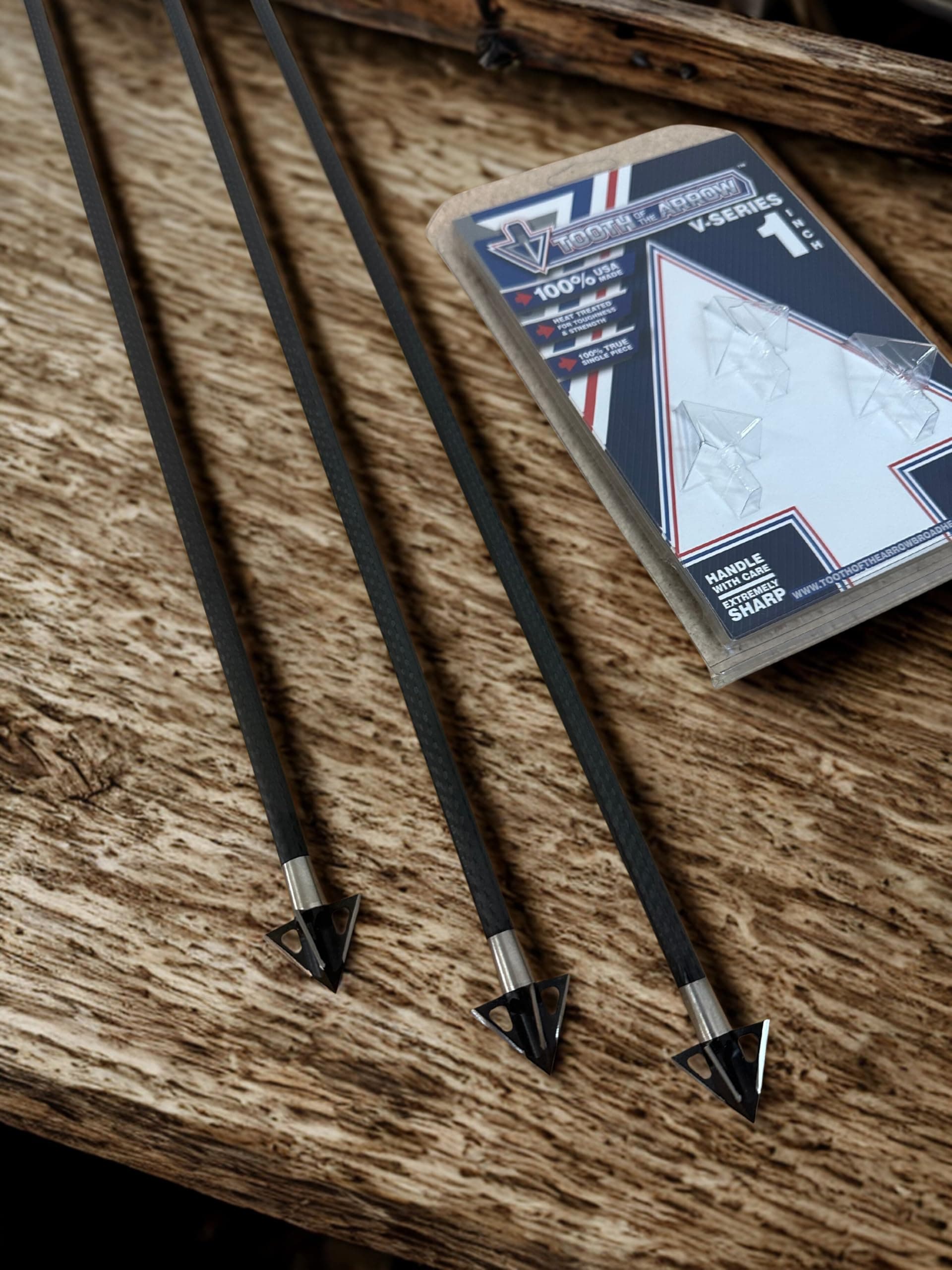 TOTA | 125 grain broadhead | 1-inch vented | fixed blade
