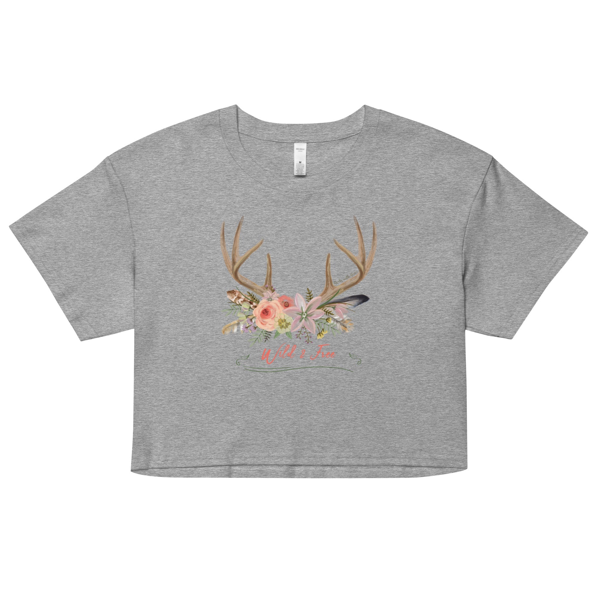 Wild And Free | Women’s Crop Top